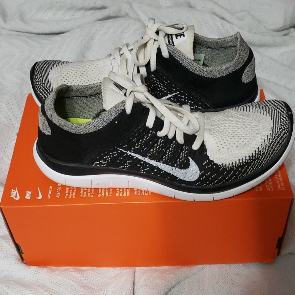 Nike free run flyknit  shoes